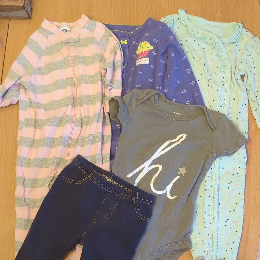 Baby Girl 9 Months Bundle 5 Pieces